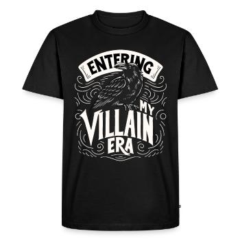 Entrée dans mon corbeau corbeau de l’ère Rogue - T-shirt Premium bio Homme - noir - Devant - Nico (187cm)