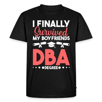 Director of Business Administration Profession - Men's Premium Organic T-Shirt - black - Front - Nico (187cm)