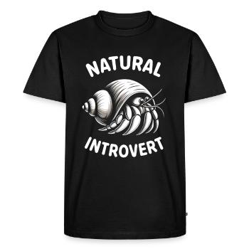 Seafood, Seafood, Mussels, Hermit Crab - Men's Premium Organic T-Shirt - black - Front - Nico (187cm)