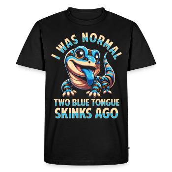 Collectionneur de lézard amoureux des reptiles - T-shirt Premium bio Homme - noir - Devant - Nico (187cm)