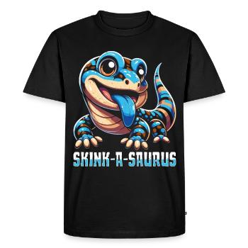 Collectionneur de lézard amoureux des reptiles - T-shirt Premium bio Homme - noir - Devant - Nico (187cm)