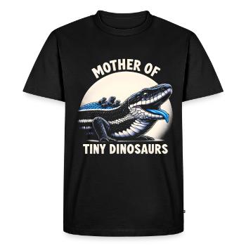 Collectionneur de lézard amoureux des reptiles - T-shirt Premium bio Homme - noir - Devant - Nico (187cm)