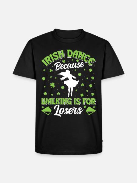 Irish Dance Irish Dancing - Men's Premium Organic T-Shirt - black