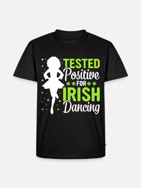 Irish Dance Irish Dancing - Men's Premium Organic T-Shirt - black