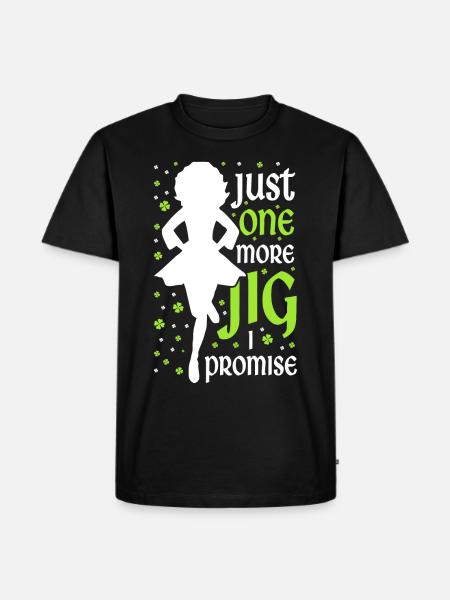 Irish Dance Irish Dancing - Men's Premium Organic T-Shirt - black