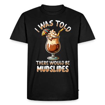 Cocktail Coulée de Boue - T-shirt Premium bio Homme - noir - Devant - Nico (187cm)