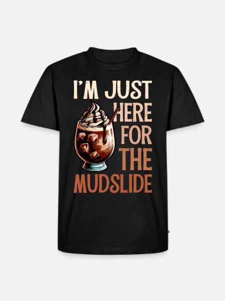 Mudslide Cocktail - Männer Premium Bio T-Shirt - Schwarz