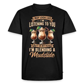 Cocktail de coulée de boue - T-shirt Premium bio Homme - noir - Devant - Nico (187cm)