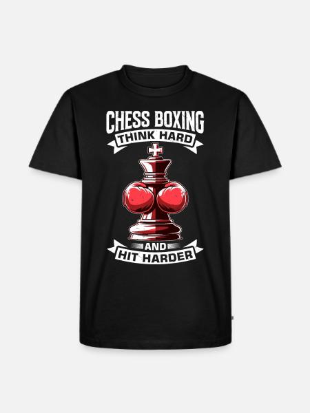 Boxe d’échecs - T-shirt Premium bio Homme - noir