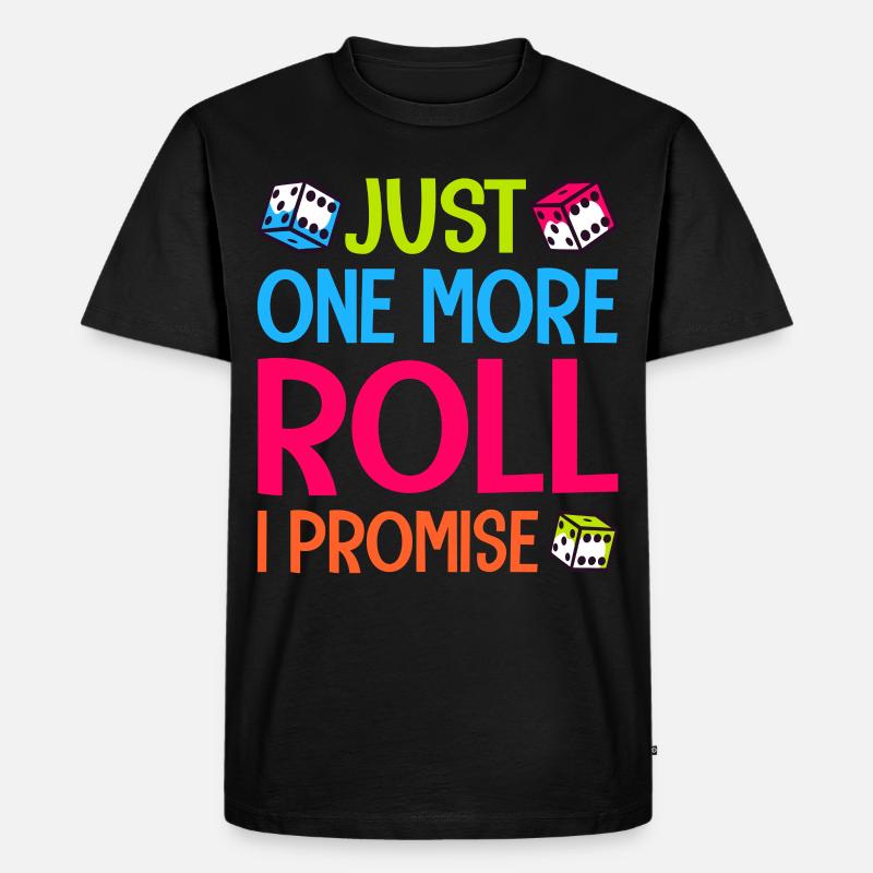 Bunco - Männer Premium Bio T-Shirt - Schwarz