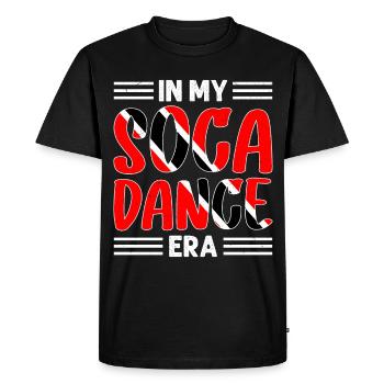Soca Dance Trinidad Tobago - Men's Premium Organic T-Shirt - black - Front - Nico (187cm)