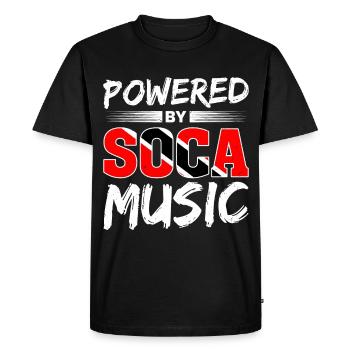 Soca Dance Trinidad Tobago - Men's Premium Organic T-Shirt - black - Front - Nico (187cm)