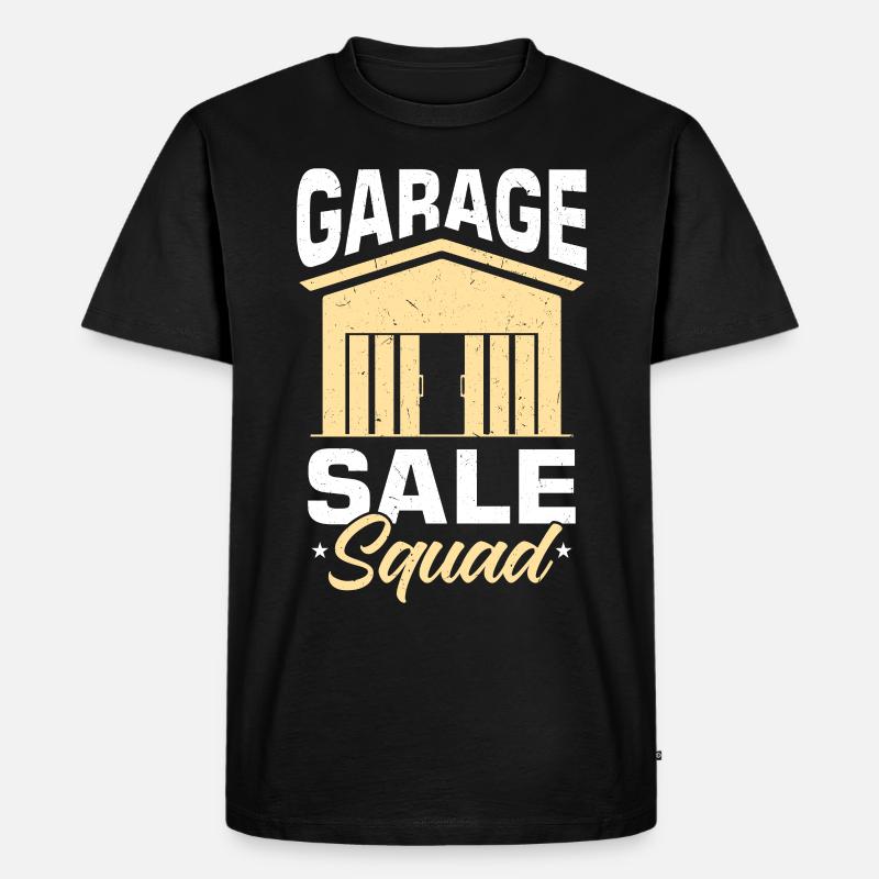 Vente de garage - T-shirt Premium bio Homme - noir