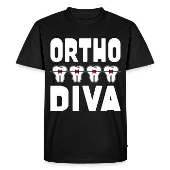 Braces orthodontist - Men's Premium Organic T-Shirt - black - Front - Nico (187cm)