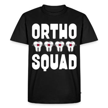 Braces orthodontist - Men's Premium Organic T-Shirt - black - Front - Nico (187cm)