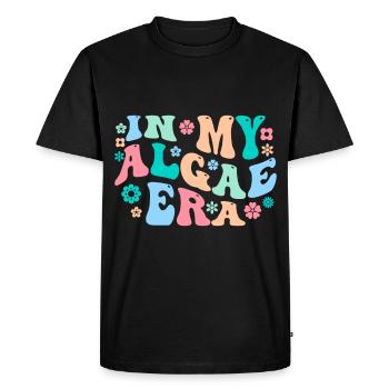 Algues - T-shirt Premium bio Homme - noir - Devant - Nico (187cm)