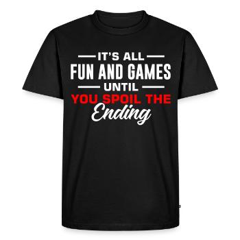 Film Cinéma Film Fan Film Nerd Cineaste - T-shirt Premium bio Homme - noir - Devant - Nico (187cm)