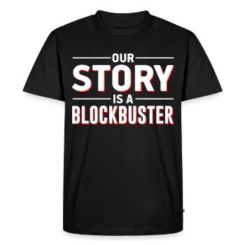Film Cinéma Film Fan Film Nerd Cineaste - T-shirt Premium bio Homme - noir - Devant - Nico (187cm)