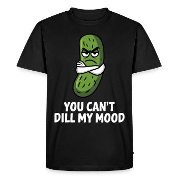 Cornichon Cornichon Cornichon - T-shirt Premium bio Homme - noir - Devant - Nico (187cm)