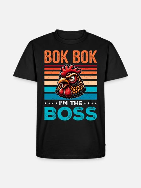 Poulets Poulets - T-shirt Premium bio Homme - noir