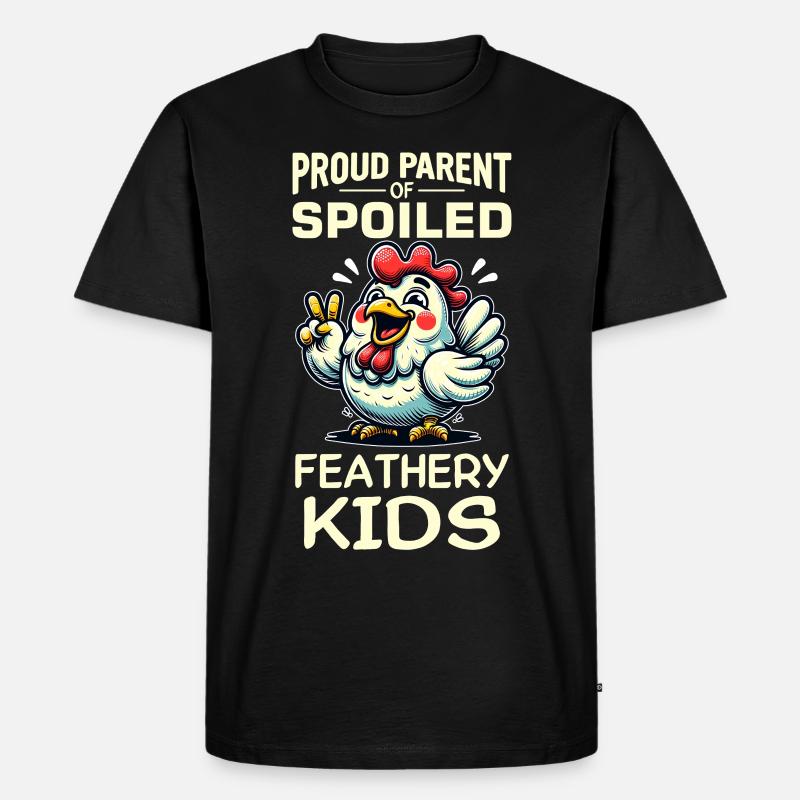 Poulets Poulets - T-shirt Premium bio Homme - noir