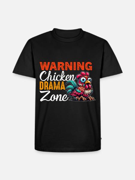 Chicken Chickens - Men's Premium Organic T-Shirt - black