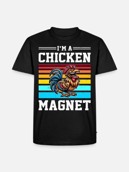 Poulets Poulets - T-shirt Premium bio Homme - noir