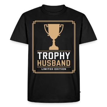 Mari - T-shirt Premium bio Homme - noir - Devant - Nico (187cm)