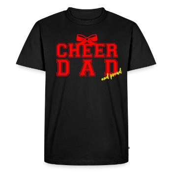 Bravo papa 1 - T-shirt Premium bio Homme - noir - Devant - Nico (187cm)