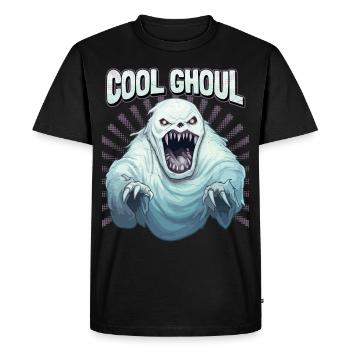 Horror Zombie, Ungeheuer Ghoul lustiger Spruch - Männer Premium Bio T-Shirt - Schwarz - Vorne - Nico (187cm)