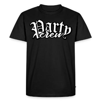 party partycrew partymonster dj deejay disco crew - T-shirt Premium bio Homme - noir - Devant - Nico (187cm)