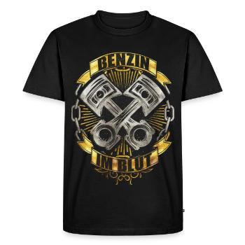 Tournevis - amateur - mécanicien automobile - tuning - T-shirt Premium bio Homme - noir - Devant - Nico (187cm)