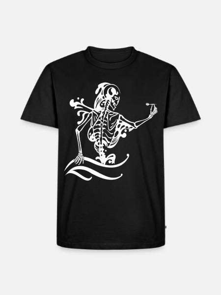 Fléchettes squelette Fléchettes - T-shirt Premium bio Homme - noir