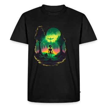 Gifts - Men's Premium Organic T-Shirt - black - Front - Nico (187cm)