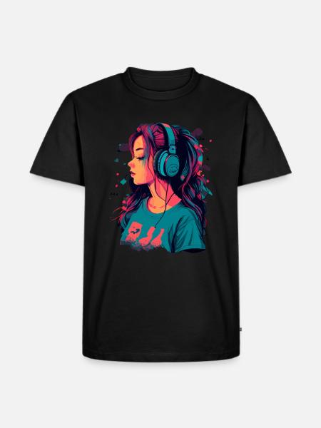 Lo Fi - T-shirt Premium bio Homme - noir