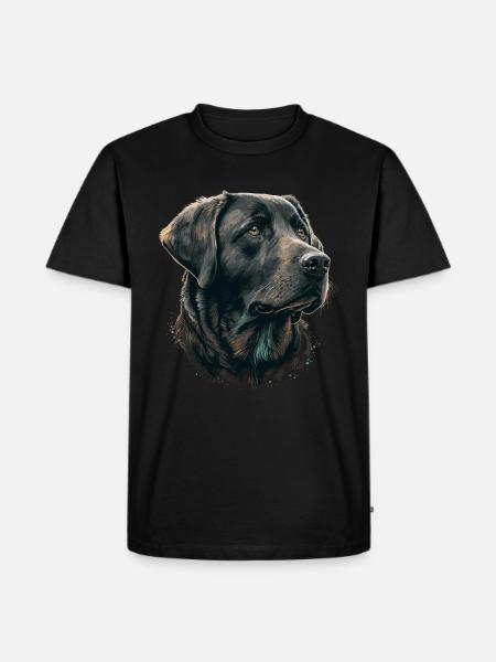Bon Labrador Retriever - T-shirt Premium bio Homme - noir