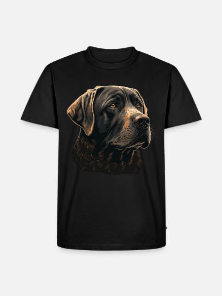 Great Labrador Retriever - Men's Premium Organic T-Shirt - black