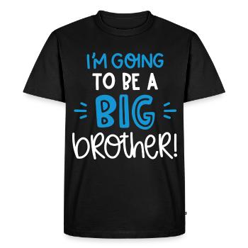 Im going to be a brother poison - Men's Premium Organic T-Shirt - black - Front - Nico (187cm)