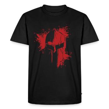 Croisés Templiers Deus Vult Templiers Templiers - T-shirt Premium bio Homme - noir - Devant - Nico (187cm)