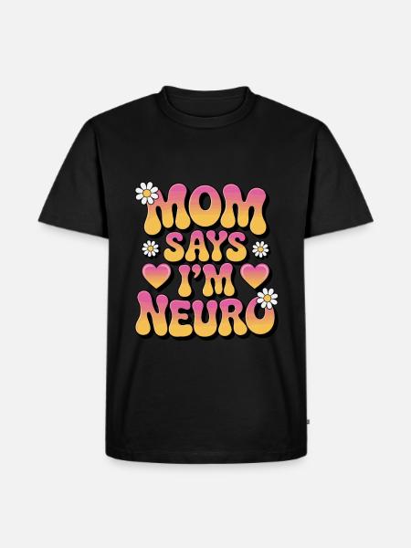 Neurodivers - Men's Premium Organic T-Shirt - black