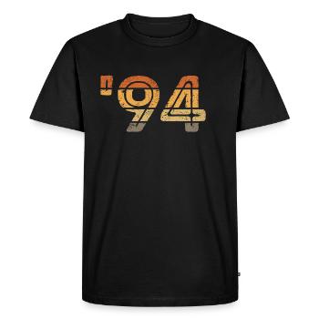 1994 - '94 - T-shirt Premium bio Homme - noir - Devant - Nico (187cm)