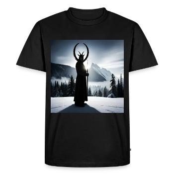 Dux Tenebrarum - T-shirt Premium bio Homme - noir - Devant - Nico (187cm)