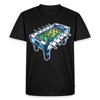 Baby-foot baby-foot - T-shirt Premium bio Homme - noir - Devant - Nico (187cm)