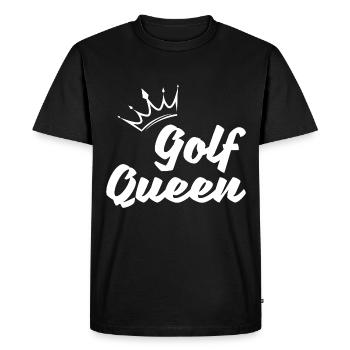 Golf Queen Cadeau Golf Clubs Sports Femme Femmes - T-shirt Premium bio Homme - noir - Devant - Nico (187cm)