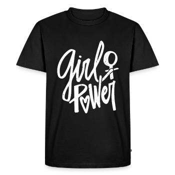 Féminisme Dicton Cadeau Vintage Émancipation - T-shirt Premium bio Homme - noir - Devant - Nico (187cm)