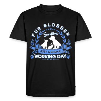 Veterinary Veterinary Gift - Men's Premium Organic T-Shirt - black - Front - Nico (187cm)