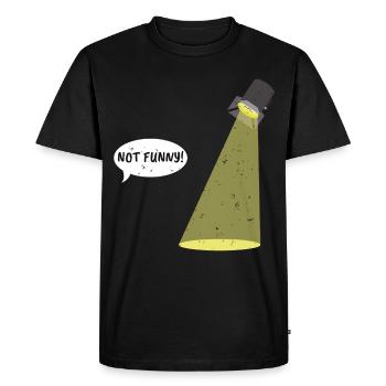 Techniciens de l’éclairage Techniciens de scène - T-shirt Premium bio Homme - noir - Devant - Nico (187cm)
