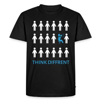 Réalisateur Réalisateur Filmdreh Film Crew - T-shirt Premium bio Homme - noir - Devant - Nico (187cm)