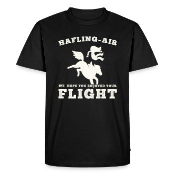 Cheval Haflinger - T-shirt Premium bio Homme - noir - Devant - Nico (187cm)
