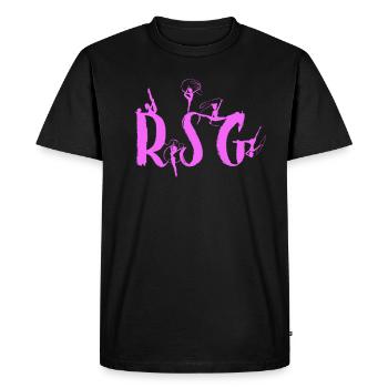 Gymnastique rythmique RSG gymnastique sportive - T-shirt Premium bio Homme - noir - Devant - Nico (187cm)